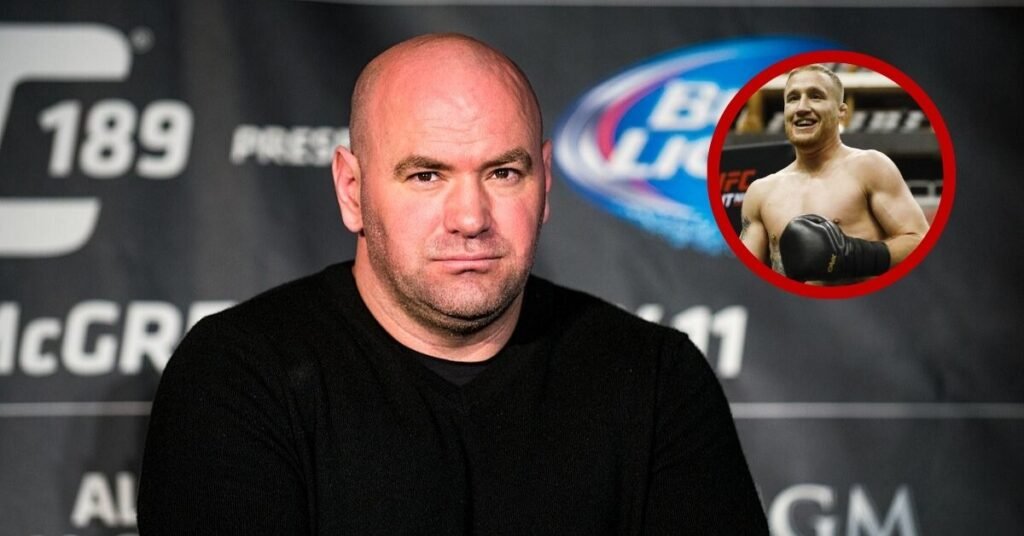 Dana White responds to Justin Gaethje’s title shot or retirement stance